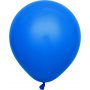 Ballonger ensfargede - Premium 45 cm - Blå - 5-pakning