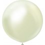 Ballonger ensfargede - Premium 60 cm - Grønn Gull Krom - 2-pakning