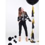 Miniballonger Pastell - Premium 12 cm - Svart - 10-pakning