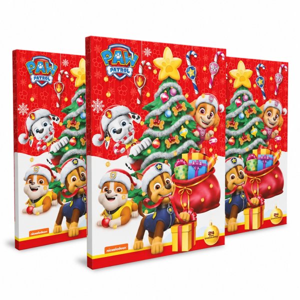 Paw Patrol Adventskalender - 3-pakning Paw Patrol Adventskalender - 3-pakning