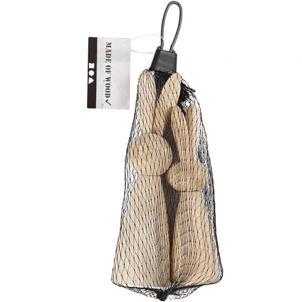 Tredekorasjon - 2-pakning - Harer