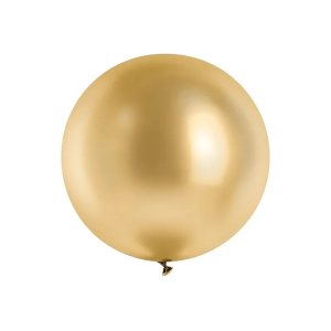 Ballong - Glanset - Gull - 100 cm