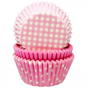 Muffinsformer - Lys rosa mix - 75-pakning
