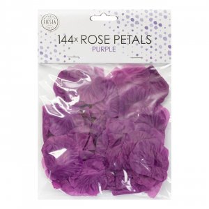 Roseblader - Mørk lilla - 500 stk Roseblader - Mørk lilla - 500 stk