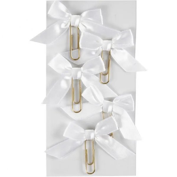 Binders - Med sløyfer - Hvit Binders - Med sløyfer - Hvit