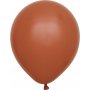 Miniballonger ensfargede - Premium 13 cm - Rød - 25-pakning