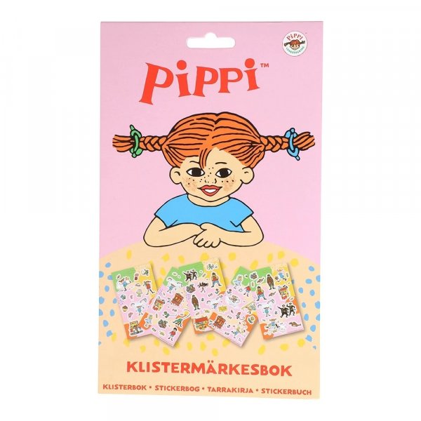 Klistremerkebok - Pippi Langstrømpe Klistremerkebok - Pippi Langstrømpe