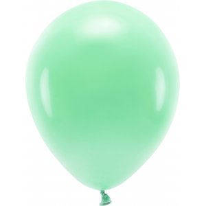 Ensfargede ballonger - Øko 30 cm - Mint - 10-pakning Ensfargede ballonger - Øko 30 cm - Mint - 10-pakning