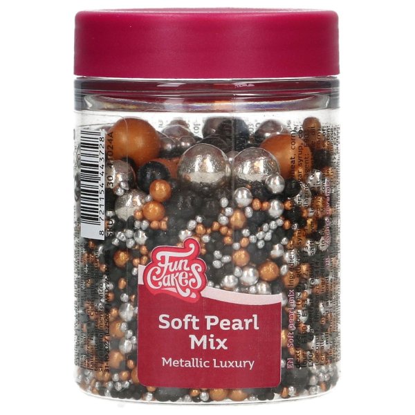 Myke sukkerperler Metallic Luxury 80 g - FunCakes Myke sukkerperler Metallic Luxury 80 g - FunCakes