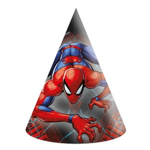 Festhatter - Spider-Man - 6 stk Festhatter - Spider-Man - 6 stk