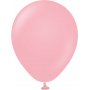 Miniballonger ensfargede - Premium 13 cm - Flamingo Rosa - 25-pakning