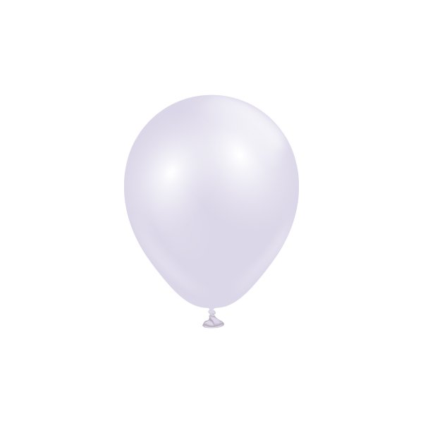 Miniballonger ensfargede - Premium 13 cm - Aura Lavendel Tåke - 25-pakning Miniballonger ensfargede - Premium 13 cm - Aura Lavendel Tåke - 25-pakning