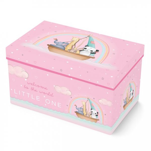 Presentbox - Welcome to the world - Rosa