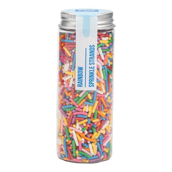 Strøssel - Strøsseltråder - Regnbueblanding - 75g Strøssel - Strøsseltråder - Regnbueblanding - 75g