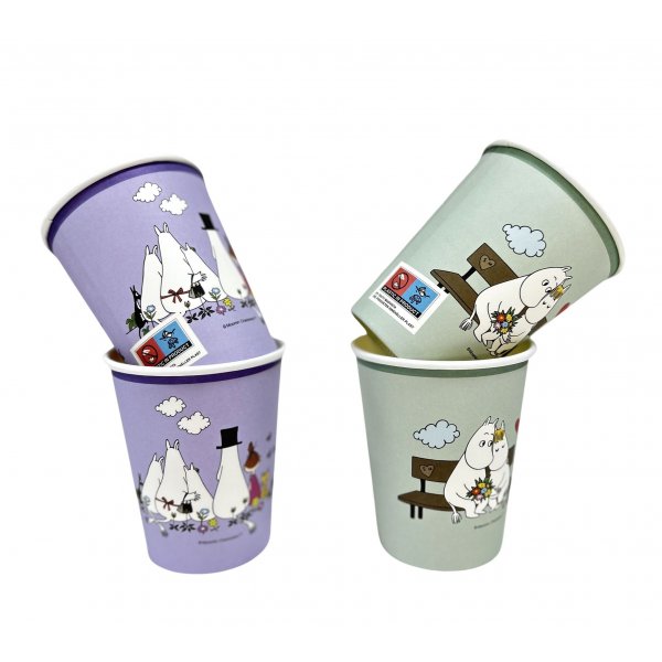 Papirkopper - Mummi 8-pakning 250ml Papirkopper - Mummi 8-pakning 250ml