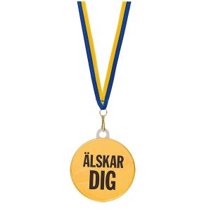 Sjokolademedalje - Elsker deg Sjokolademedalje - Elsker deg