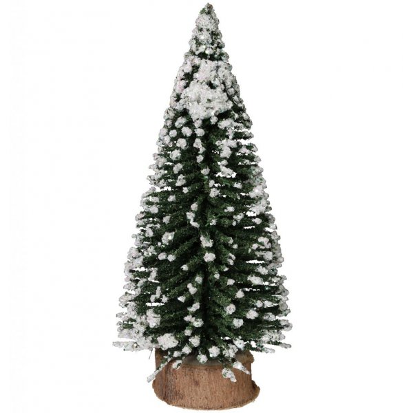 Miniobjekt - Grantre med sn�