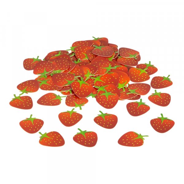 Konfetti - Jordb�r - 15g