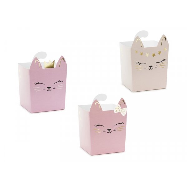 Popcornkopper - Katt - 3-pakning Popcornkopper - Katt - 3-pakning