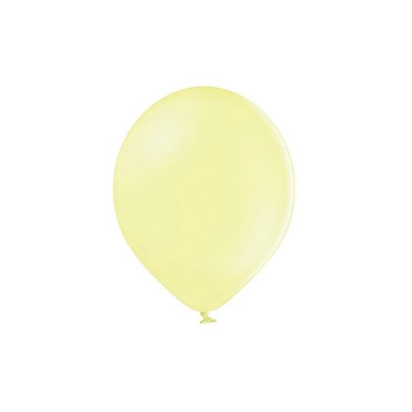 Pastellballonger - Premium 27 cm - Lysegule - 50-pakning