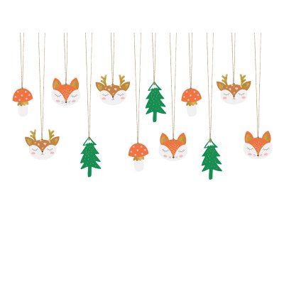 Gift Tags - Forest Mix