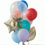 Ballongbukett  Mix it Up  Rainbow