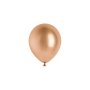 Ballong - Glanset - Rosegull - 12 cm - 50-pakning Ballong - Glanset - Rosegull - 12 cm - 50-pakning