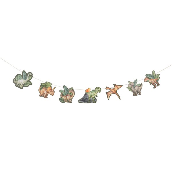 Girlander - Dinosaur - 14 cm x 1,5 m Girlander - Dinosaur - 14 cm x 1,5 m
