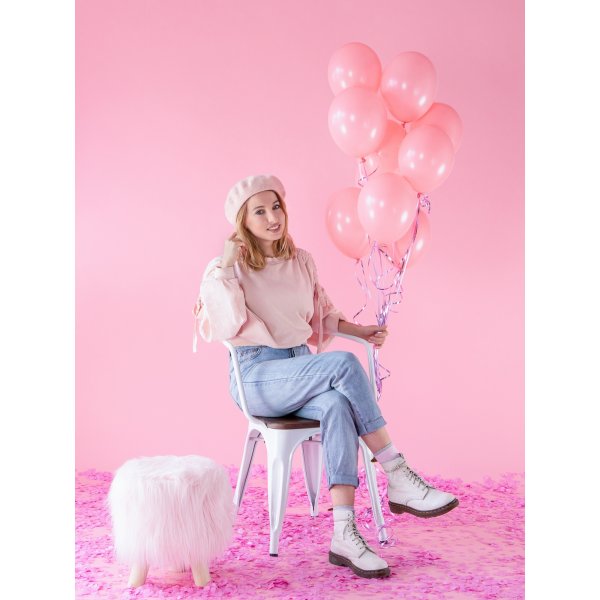 Pastellballonger - Premium 27 cm - Babyrosa - 50-pakning Pastellballonger - Premium 27 cm - Babyrosa - 50-pakning