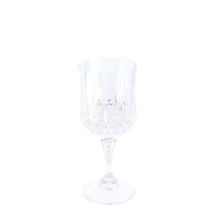 Plastglass på fot - Gjennomsiktig - 220 ml Plastglass på fot - Gjennomsiktig - 220 ml