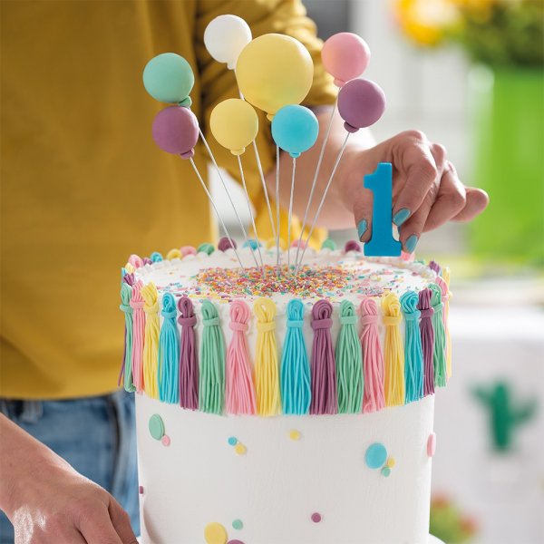 Sukkerpasta - Lyseblå - Decora - 100 g Sukkerpasta - Lyseblå - Decora - 100 g