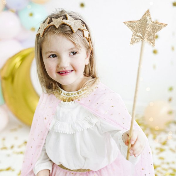 Prinsesselandskap - Rosa/Gull