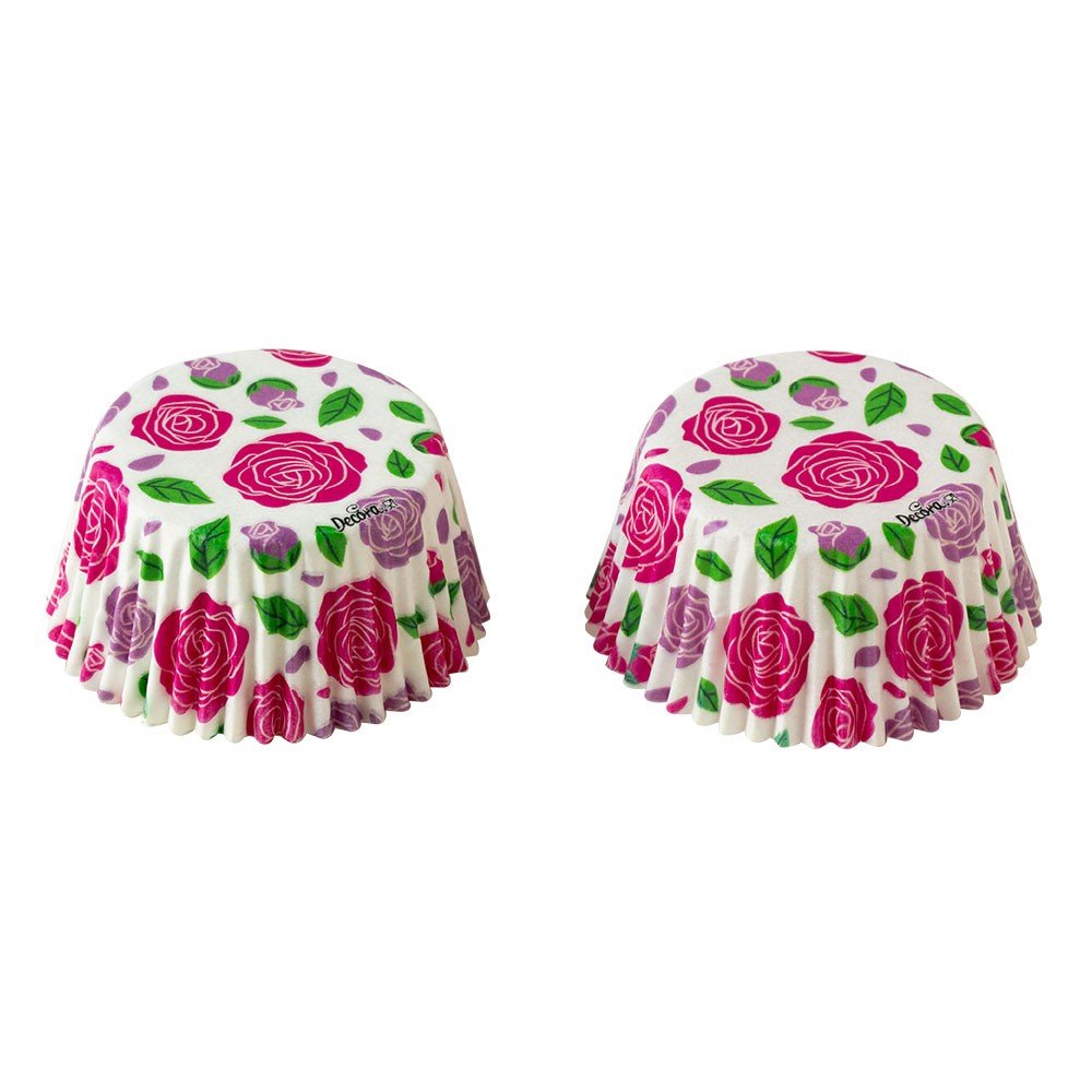 Muffinsformer - Roser - Decora - 36-pakning - Muffinsformer, Cupcakes og muffins