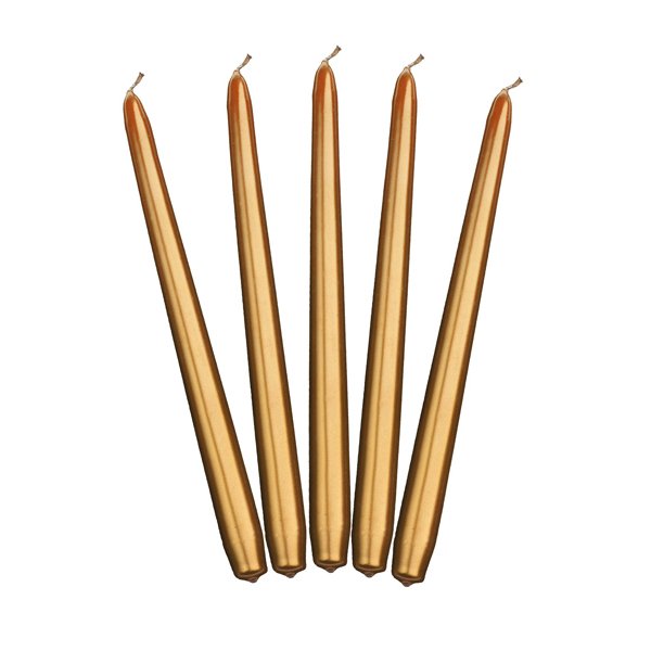 Stearinlys - 10-pakning - Gull Stearinlys - 10-pakning - Gull