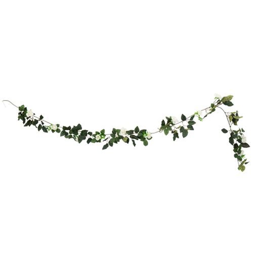 Girlander - Rosa - 1,85 m - Vimpler, Hengende dekorasjoner