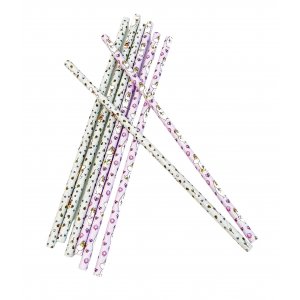 Papirsugerør - Mummibjørn 10-pakning - 2 design Papirsugerør - Mummibjørn 10-pakning - 2 design