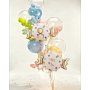 Folieballong - Gratulerer med dagen - Godteri - 61x37 cm Folieballong - Gratulerer med dagen - Godteri - 61x37 cm