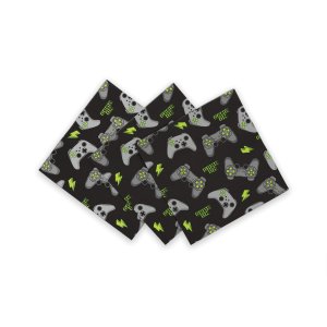 Servietter - Game On - 33x33 cm - 20 stk Servietter - Game On - 33x33 cm - 20 stk