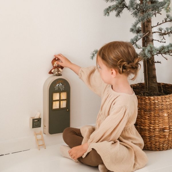 Nissed�r med LED-lys - Gr�nn - FABELAB