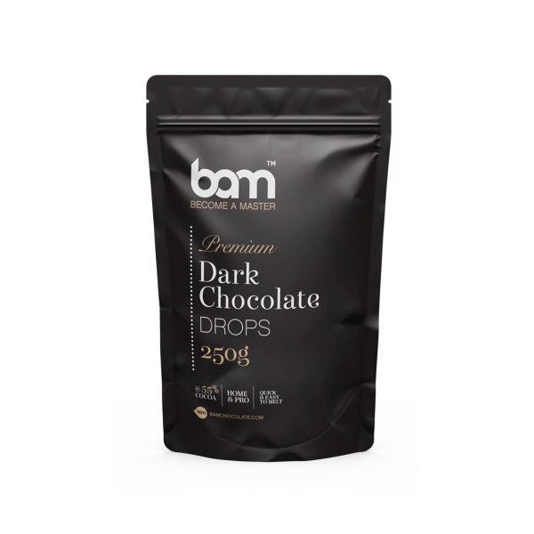 Mørk sjokolade - 55,6 % kakao - BAM - 250 g Mørk sjokolade - 55,6 % kakao - BAM - 250 g