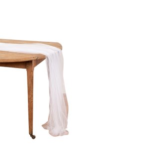 Stoffløper - Hvit - 1,60 x 4 m Stoffløper - Hvit - 1,60 x 4 m