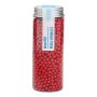 Sukkerperler - R�de - 4 mm - PME - 74 g