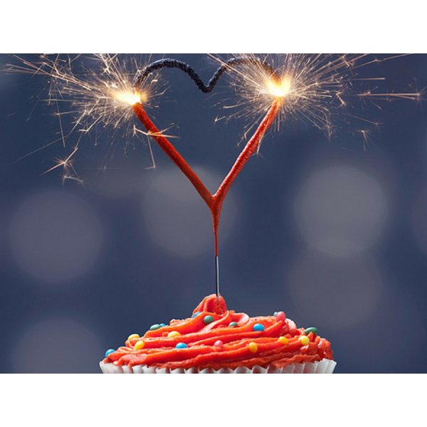 Sparkler - Hjerte - Rød Sparkler - Hjerte - Rød