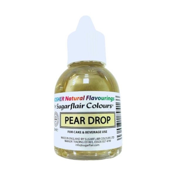 Pærearoma 30 ml - Pæredråpe - Sugarflair Pærearoma 30 ml - Pæredråpe - Sugarflair
