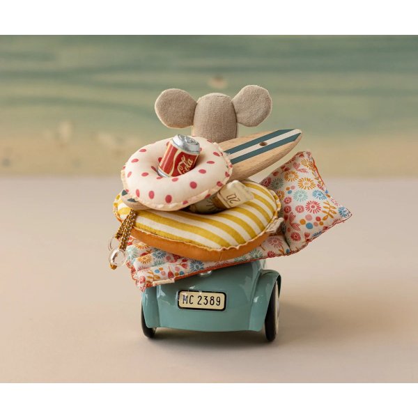 Bil til musene - Maileg - Lys bl�