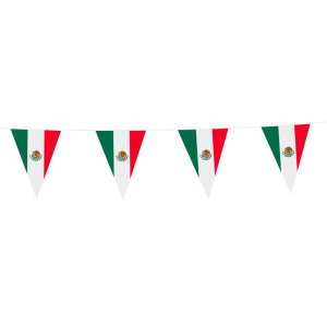 Flagggirlander - Mexico - 20x30 cm flagg - 10 m