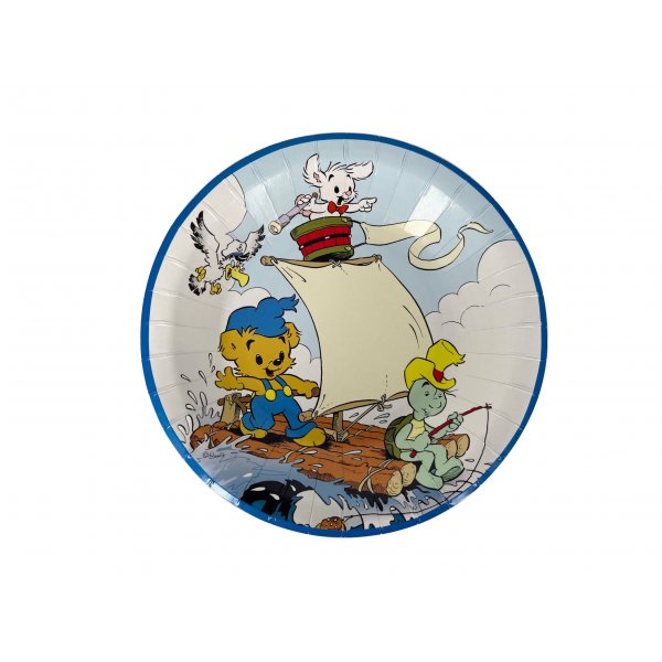 Papirskl - 8 stk - Teddybjrn