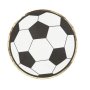 Servietter med fotball - Svart - 16-pakning Servietter med fotball - Svart - 16-pakning