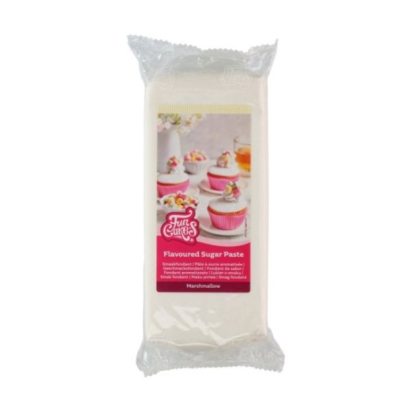 FunCakes sukkerpasta-smaksatt marshmallow 1 kg stor pakke