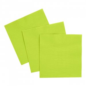 Servietter - Limegrønn - 33x33 cm - 20 stk. Servietter - Limegrønn - 33x33 cm - 20 stk.